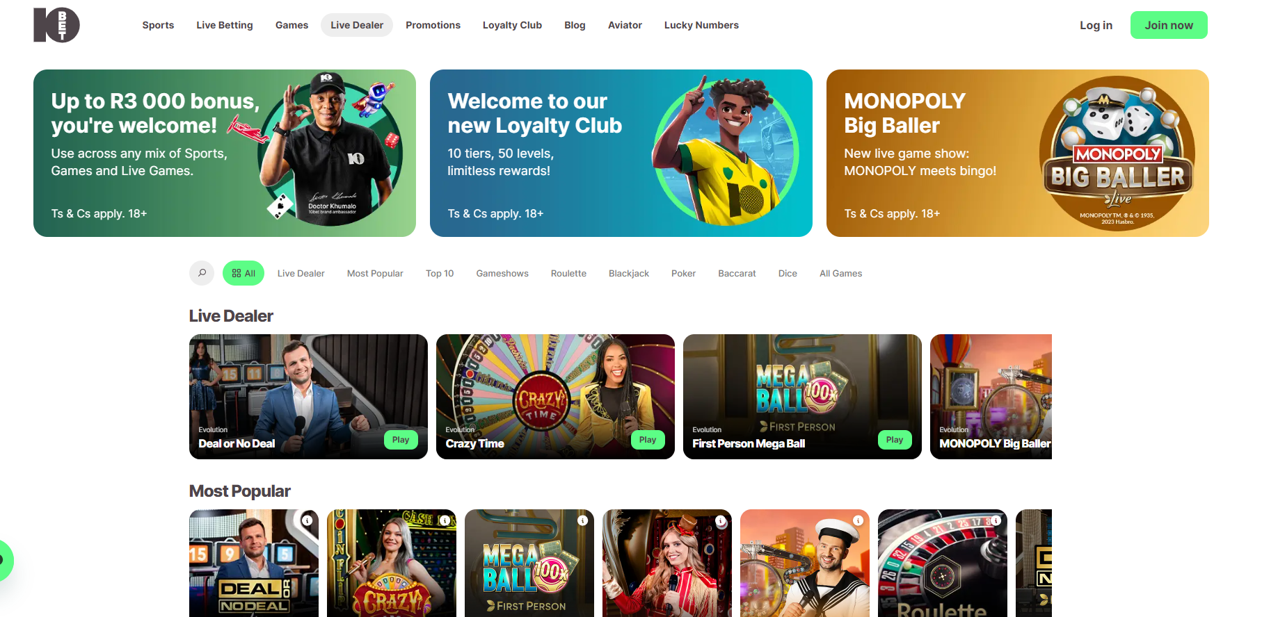 10bet Casino